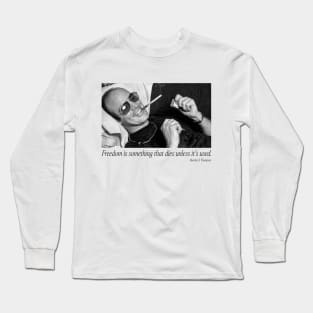 Hunther S Thomson Life Quote Long Sleeve T-Shirt